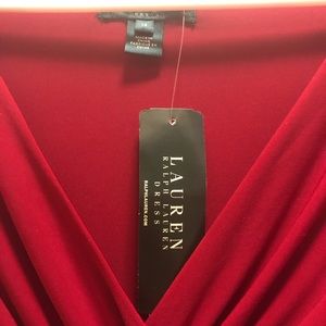 Lauren-Ralph Lauren Dress — Red
